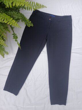 Apt. 9 Tori Cropped Navy Blue Pants